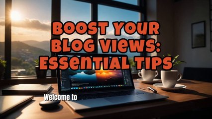 Download Video: Boost Your Blog Views Essential Tips