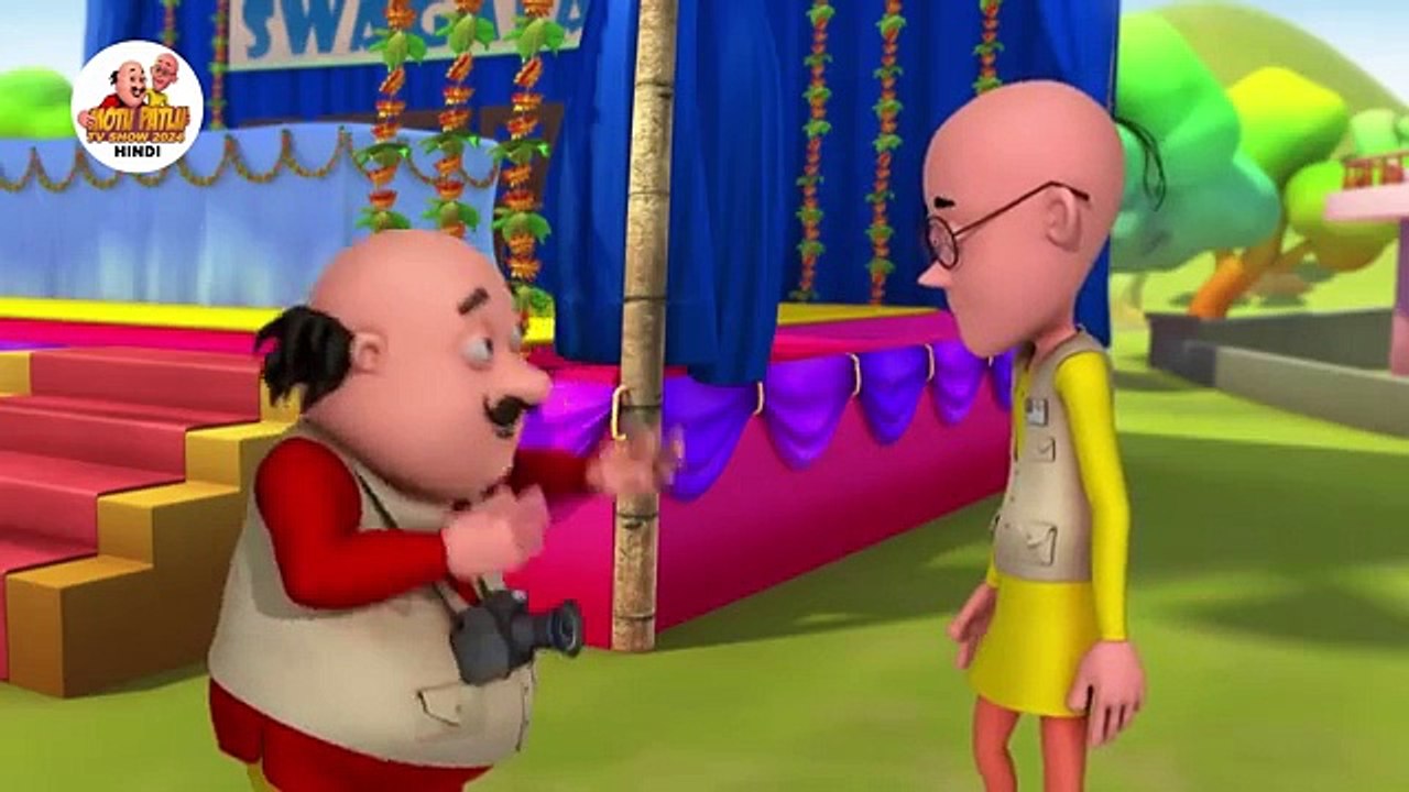 Motu Patlu New Episode 2024 - THE REPORTER - Funny With Full Comedy Cartoon Video