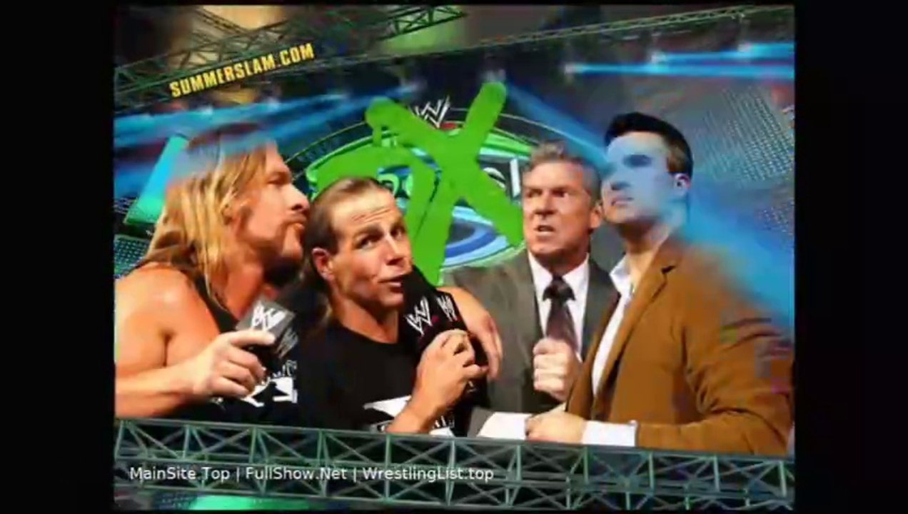 WWE SummerSlam 2006 - DX vs The McMahons (Tag Team Match)