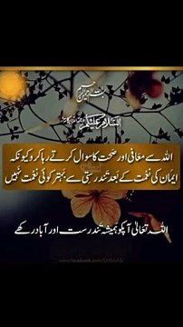 اللہ سے معافی اور صحت کا سوال کرتے رہا کرو #trending#viral#shorts#islamic#follow#foryou#dailymotion#share