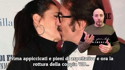 Prima appiccicati e pieni di aspettative e ora la rottura della coppia VIP...