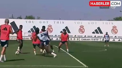 Arda Güler'in performansı gören Mbappe daha fazla dayanamayıp antrenmanı yarıda bıraktı