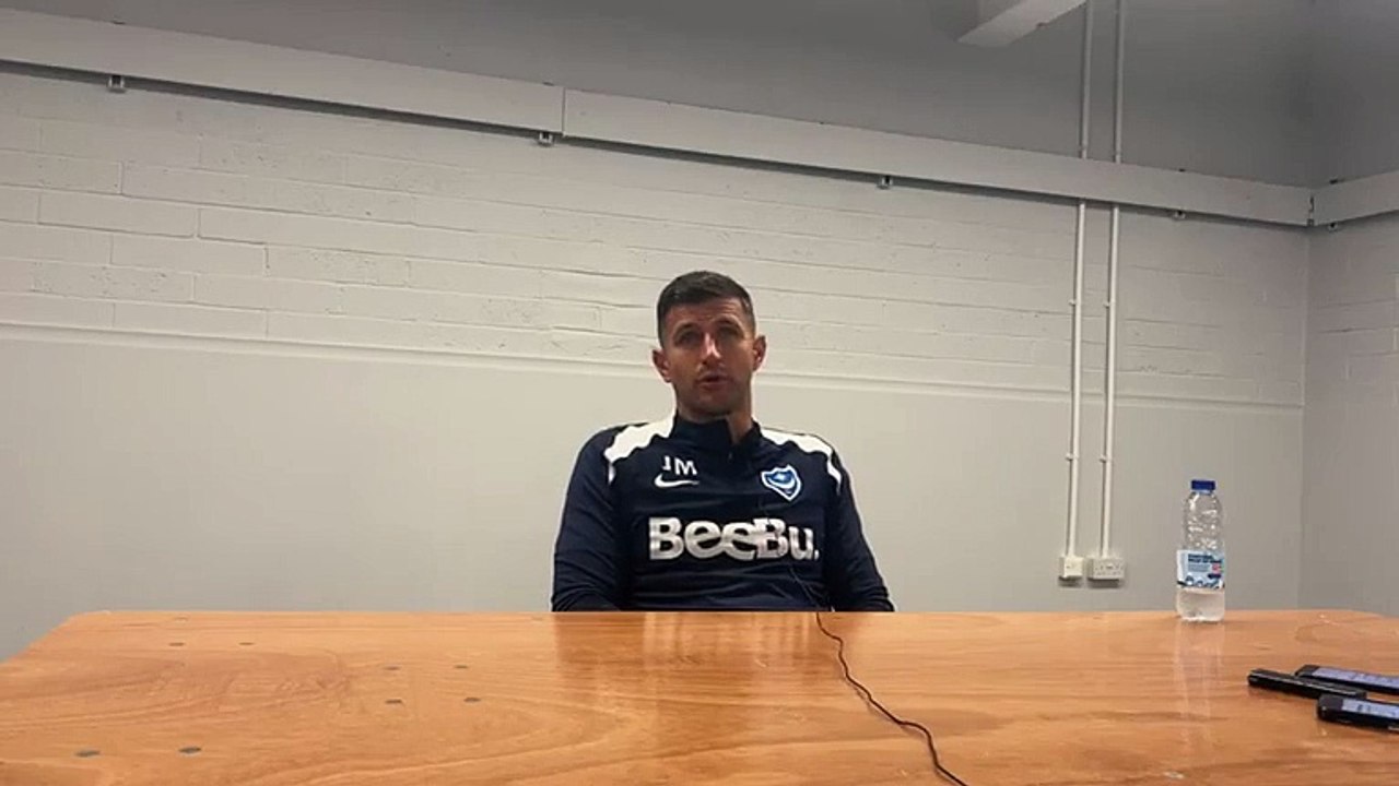 John Mousinho previews Portsmouth clash with Millwall