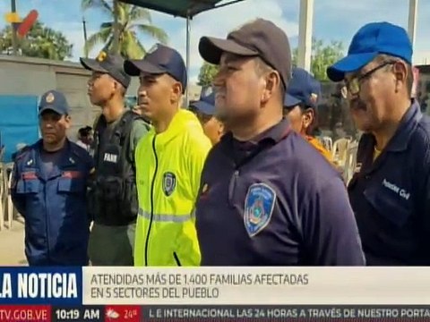 Atendidas más de 1.400 familias afectadas por desbordamiento del canal fluvial en el edo. Zulia