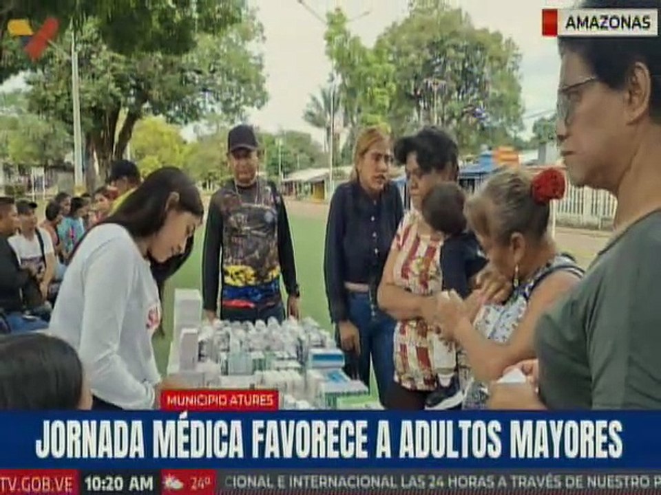 Amazonas | Adultos mayores beneficiados con jornada de atención médica en el mcpio. Atures