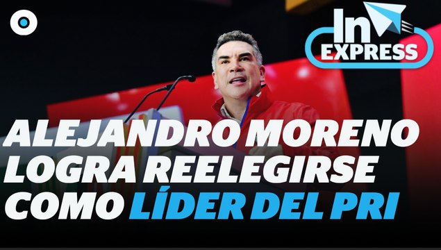 Alejandro Moreno logra reelegirse como líder del PRI I Reporte Indigo