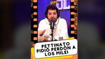 Homero Pettinato le pidió perdón a Javier Milei y su hermana Karina por su exabrupto