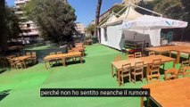 Albero crolla nell'area food di Villa Lazzaroni: la testimonianza