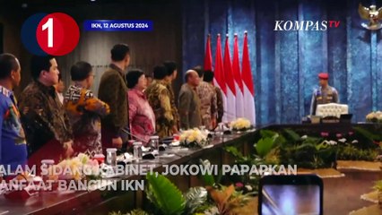 Jokowi Pimpin Sidang Kabinet, Prabowo Komitmen Lanjutkan IKN, Jusuf Hamka Mundur [TOP 3 NEWS]
