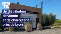 Le succès d'un distributeur de viande et de charcuterie près de Lyon