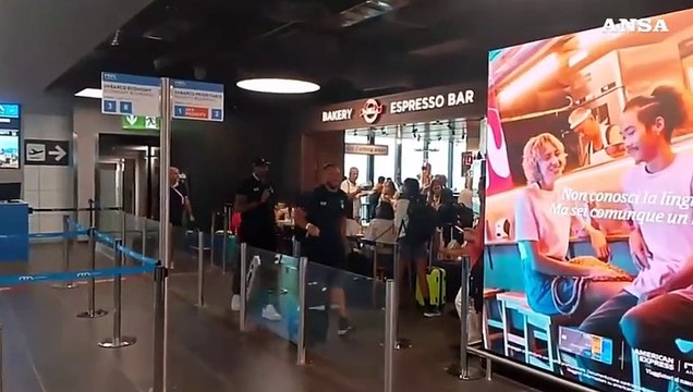 Parigi 2024: Jacobs, Raffaeli e le Farfalle accolte a Fiumicino