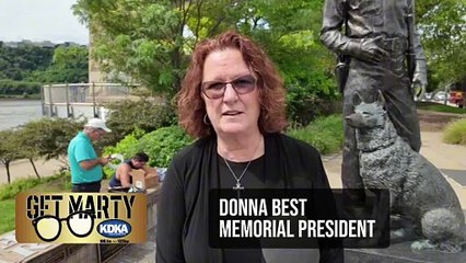 Get Marty: Police memorial gets help with damaged letters