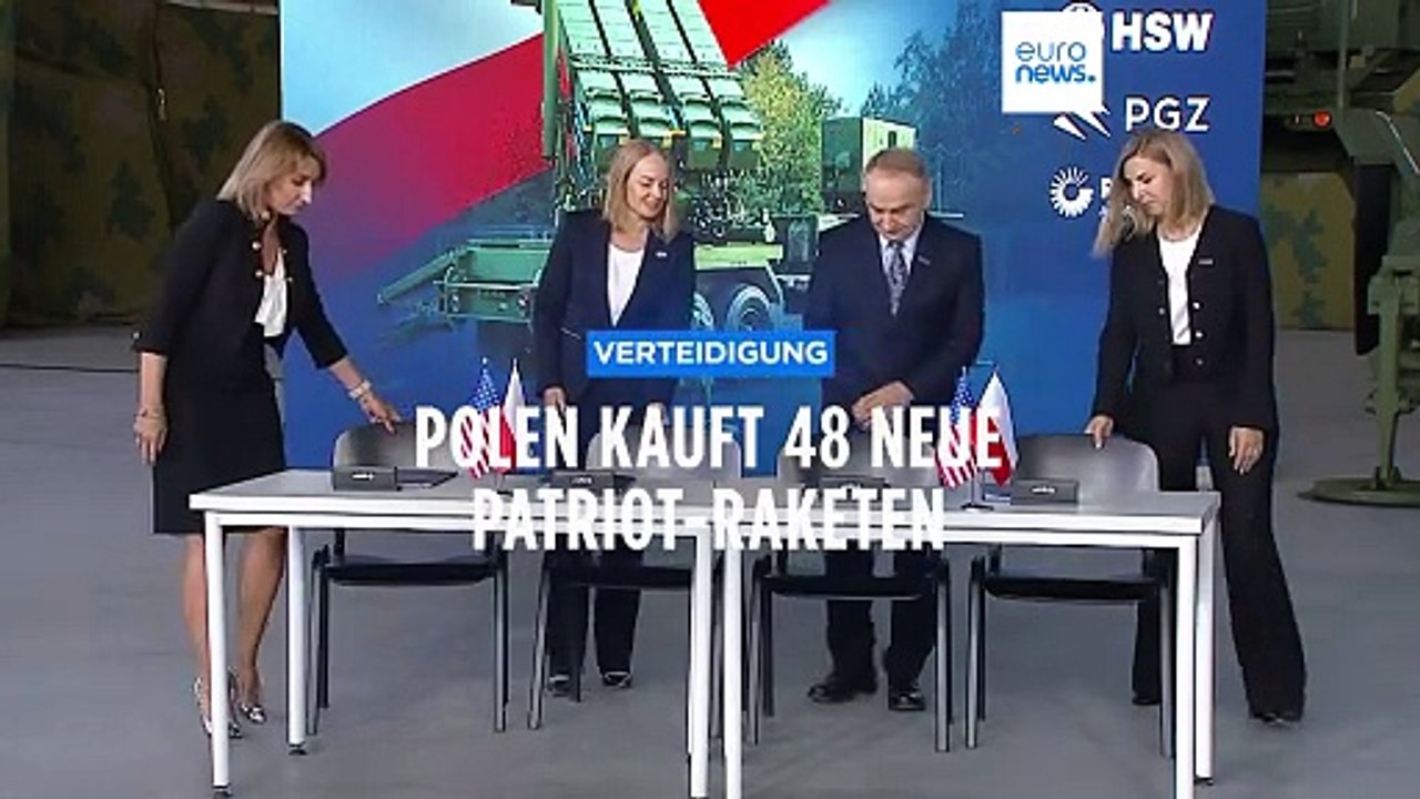 Schutz der NATO-Ostflanke: Polen kauft 48 neue Patriot-Raketen