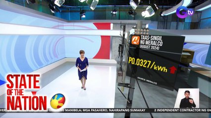 State of the Nation (Part 1) Taas-singil ng Meralco; Batang napana sa noo; atbp.