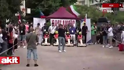 10 farklı ülkenin dansçıları Rize’de yarıştı