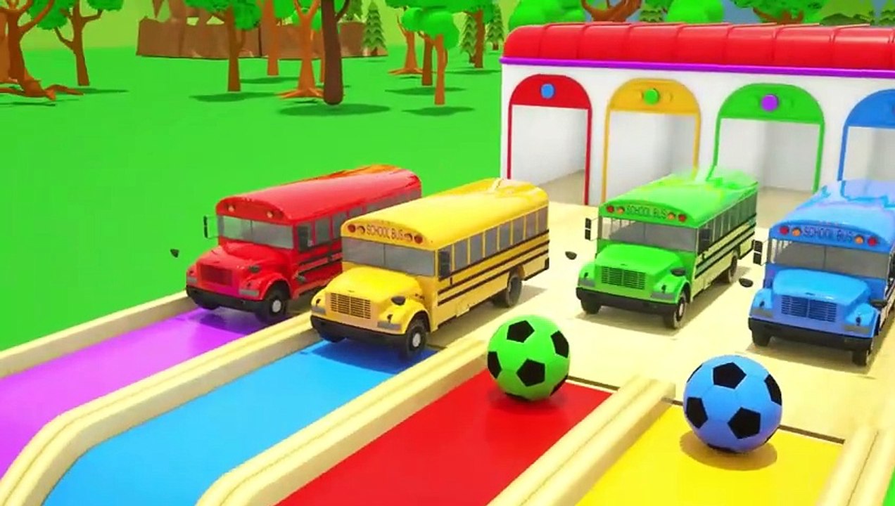 Baby Shark - Jump With The Soccer Balls Down The Slide - Baby Nursery Rhymes _ Kids Songs