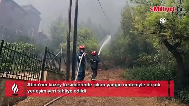 Yunanistan kabusu yaşıyor! 'Olağanüstü tehlikeli bir yangınla karşı karşıyayız'