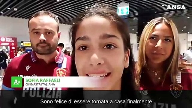 Parigi 2024, entusiasmo a Fiumicino per l'arrivo di Raffaeli e delle Farfalle