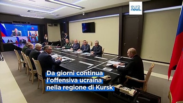 Putin: L'offensiva ucraina nella regione russa di Kursk dimostra che Kiev non vuole negoziati