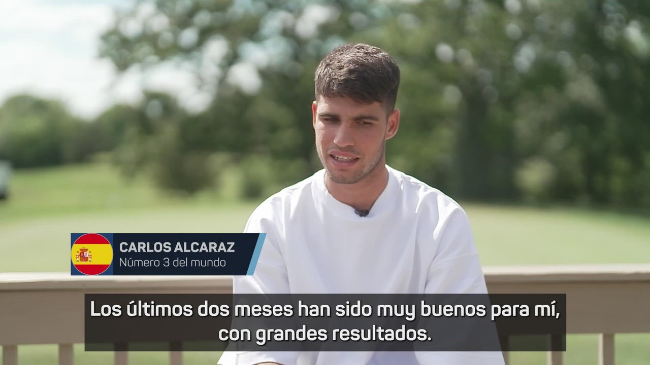 Alcaraz: "Estoy muy satisfecho con mis últimos dos meses"
