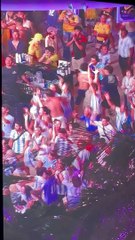 Copa America Right now at the north beach bandshell in little Argentina across Manolos