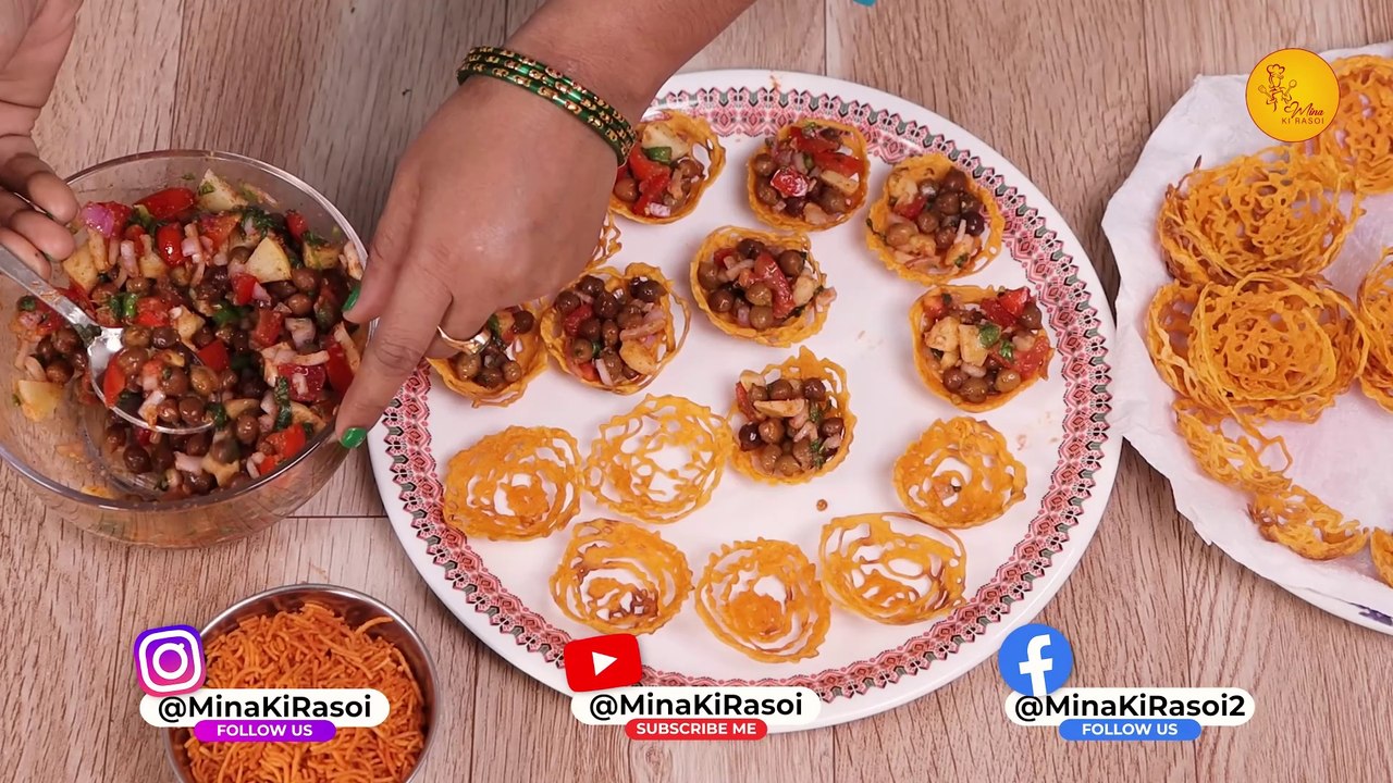 स्वाद से भरपूर बाजार जैसी कटोरी चाट घर पर बनाये | katori chaat recipe hindi | street food #chaat