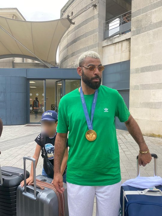 Earvin Ngapeth de retour à Poitiers avec son deuxième or olympique