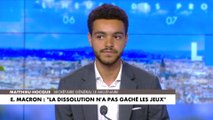 Matthieu Hocque : «Emmanuel Macron veut capitaliser sur le succès de ces Jeux olympiques pour construire son héritage politique»