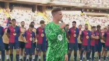 El recuerdo y agradecimiento de Ter Stegen a Xavi