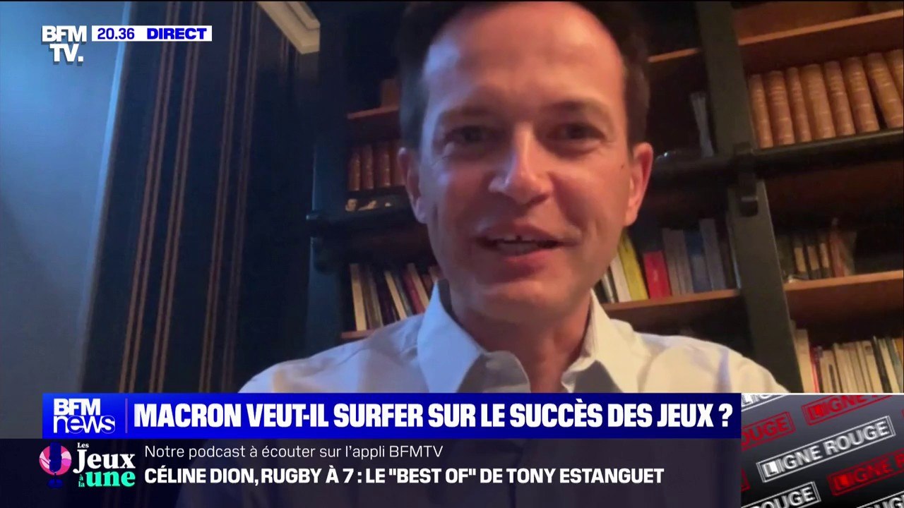 Pierre-Yves Bournazel (conseiller de Paris et du XVIIIe arrondissement): "[Les Jeux olympiques] ont été un élément essentiel de cohésion nationale et sociale"