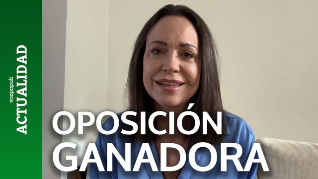 María Corina Machado: El mundo sabe que Edmundo González Urrutia es el presidente electo de Venezuela