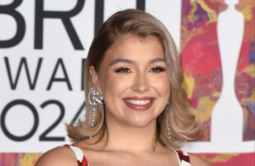 Caity Baser has recalled  "hyper-ventilating"  with the ghost of an old man