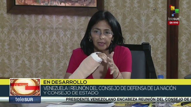 Vicepresidenta Delcy Rodríguez destacó mensajes de odio contra funcionarios