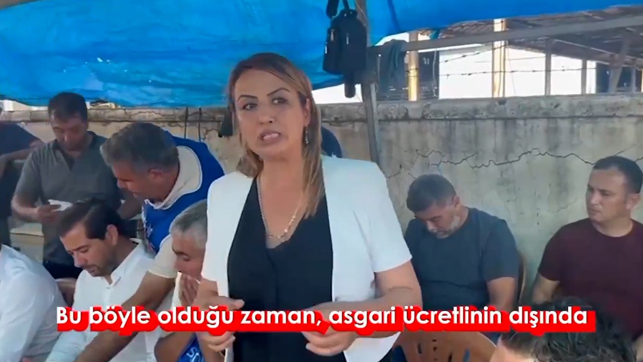 CHP Milletvekili Kara, Hatay’da grevde olan işçileri ziyaret etti