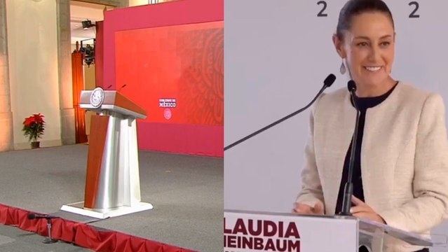 Claudia Sheinbaum confirma seguir con las 'Mañaneras' desde Palacio Nacional