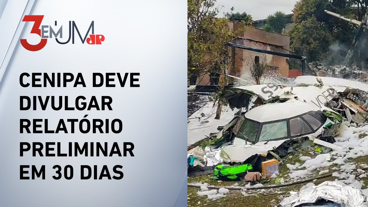FAB conclui primeira etapa das investigações do acidente aéreo em Vinhedo