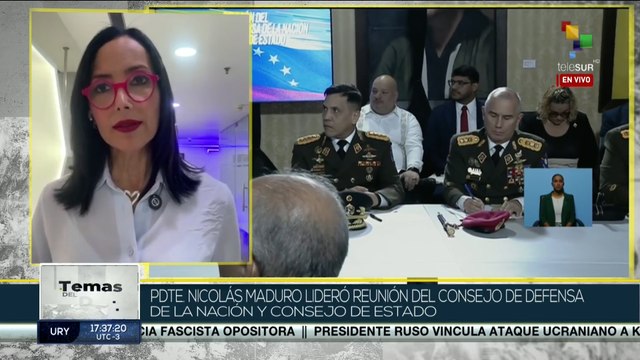 Pdte. Maduro lideró la reunión del Consejo de Defensa de la Nación y el Consejo de Estado