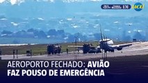 Boeing fecha Viracopos com pouso de emergência