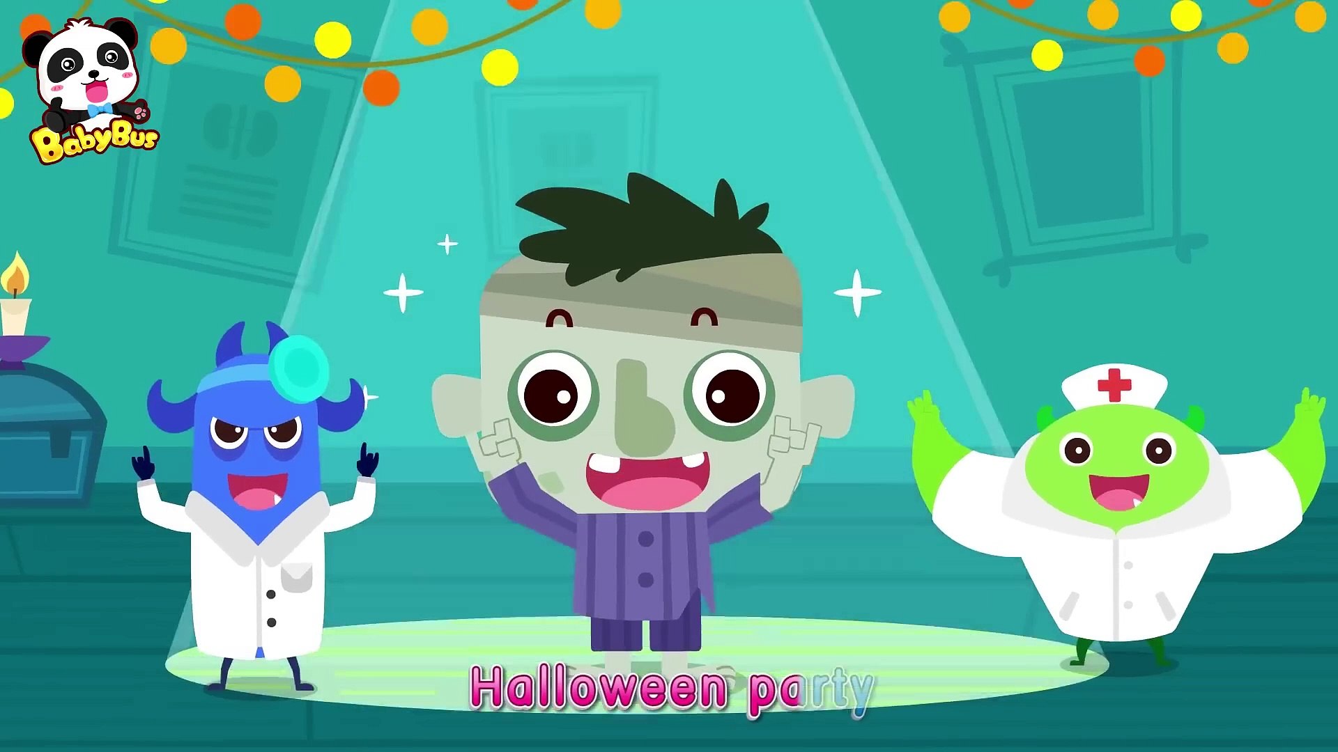 ⁣BabyBus - Kids Songs and Cartoons - Baby Panda's Halloween Night ｜ Halloween Cartoon ｜..