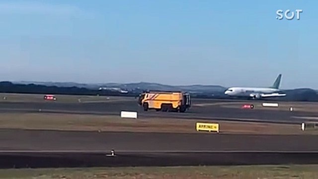 Viracopos fecha pista após pouso de emergência de Boeing 737-4