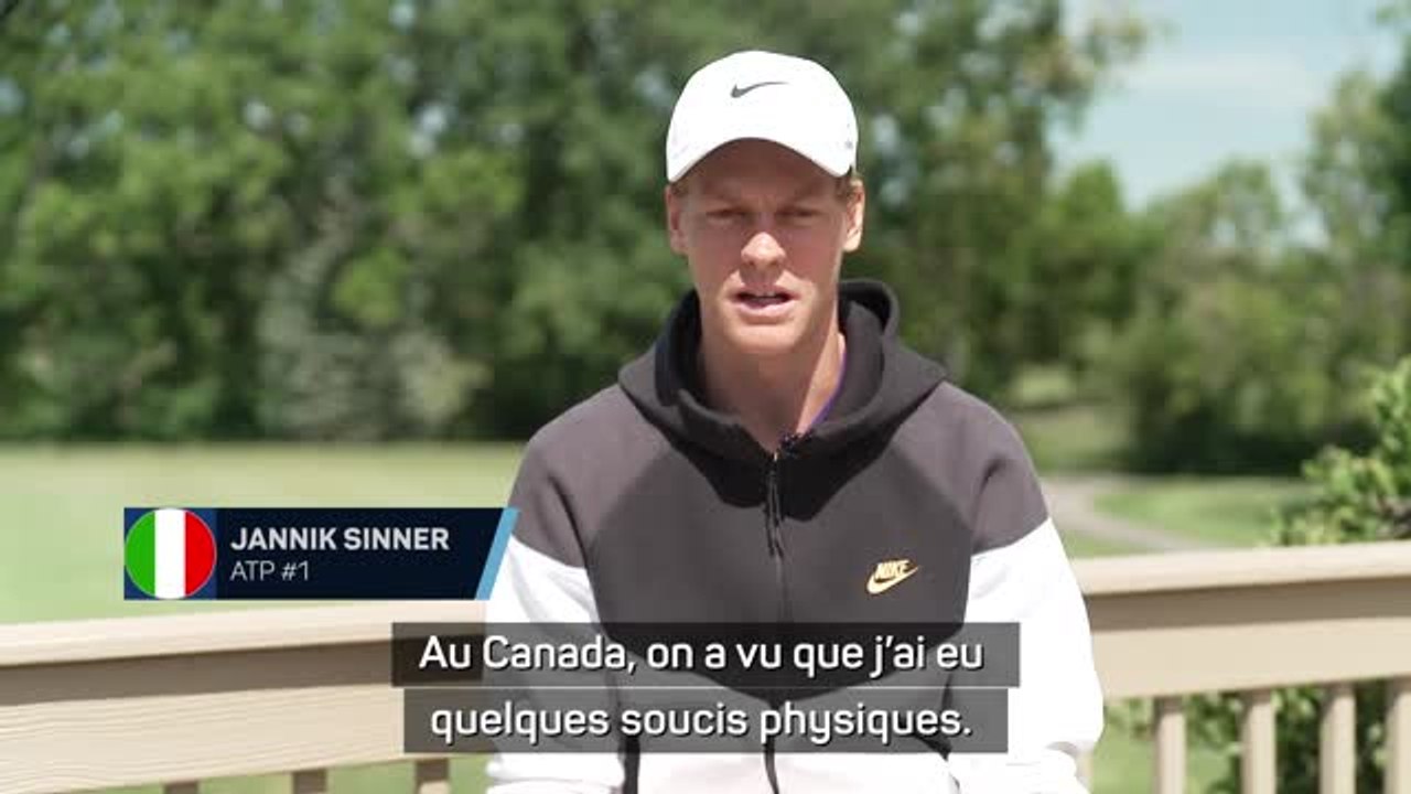 Cincinnati - Sinner : "Jouer quelques matches en vue de l'US Open"