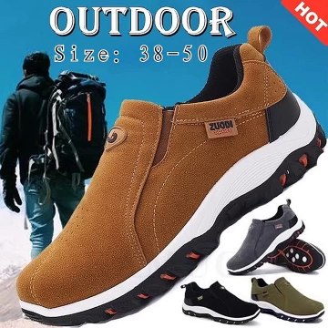 New Outdoor Hiking Camping Light Running Jogging Casual Sports Men's Shoes Non-slip Loafers Hiking Shoes Large Size 38-50