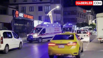Motosiklet Yayaya Çarptı: 3 Yaralı