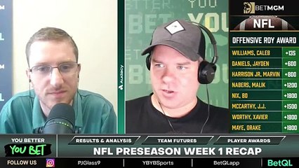 Ken Breaks Down Bo Nix's Exciting ROTY Odds After Week 1 Preseason 🏈
