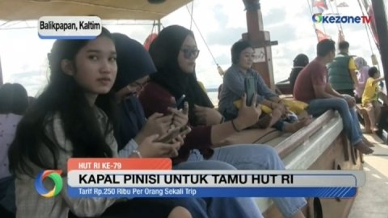 Pemkot Balikpapan Sediakan 2 Kapal Pinisi untu Warga Saksikan Upacara HUT ke-79 di IKN