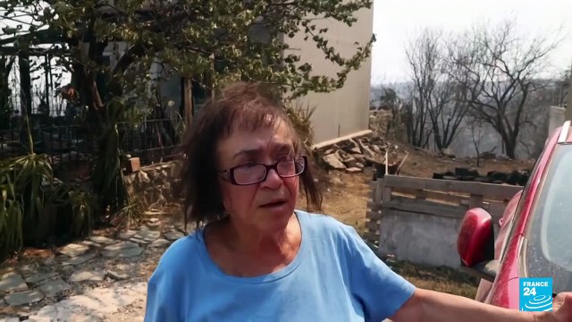 Grecia: incendio forestal se extiende por Atenas ante el calor y los fuertes vientos