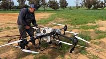 Drone sprays herbicide in WA's Mid West | Farm Weekly