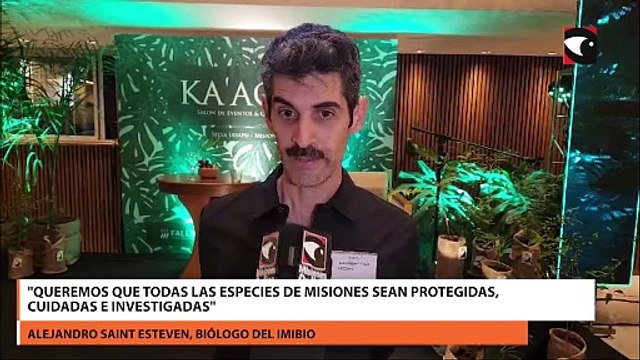 Queremos que todas las especies de Misiones sean protegidas, cuidadas e investigadas