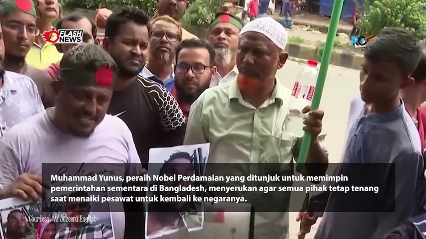 Muhammad Yunus Memimpin Pemerintahan Sementara Bangladesh