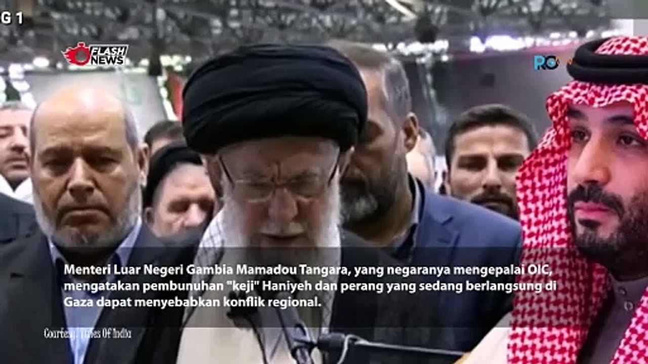OIC Menyalahkan Israel Atas Pembunuhan Haniyeh
